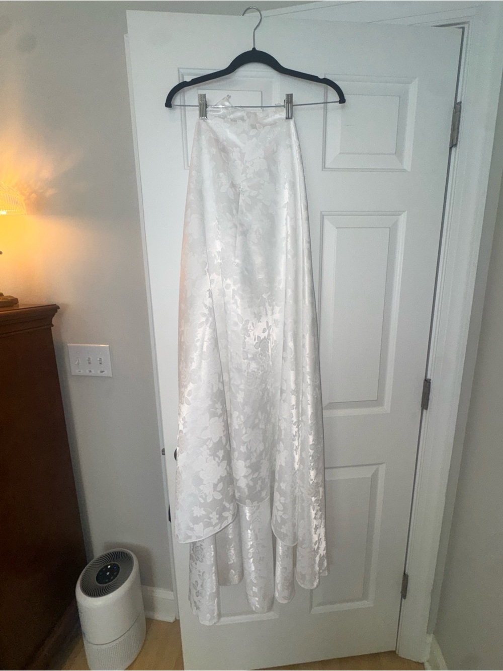 Brand New Custom Bridal Two-Piece Wedding Set + 55β Detachable Veil - Picture 8 of 10